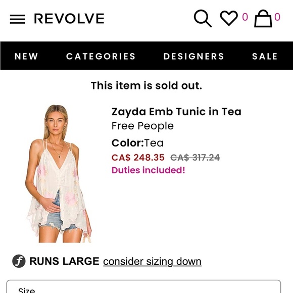 Free People Zayda Embroidered Tunic - Picture 6 of 6